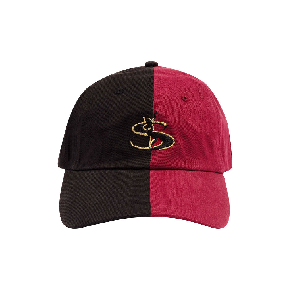 Split Cap - Black / Red