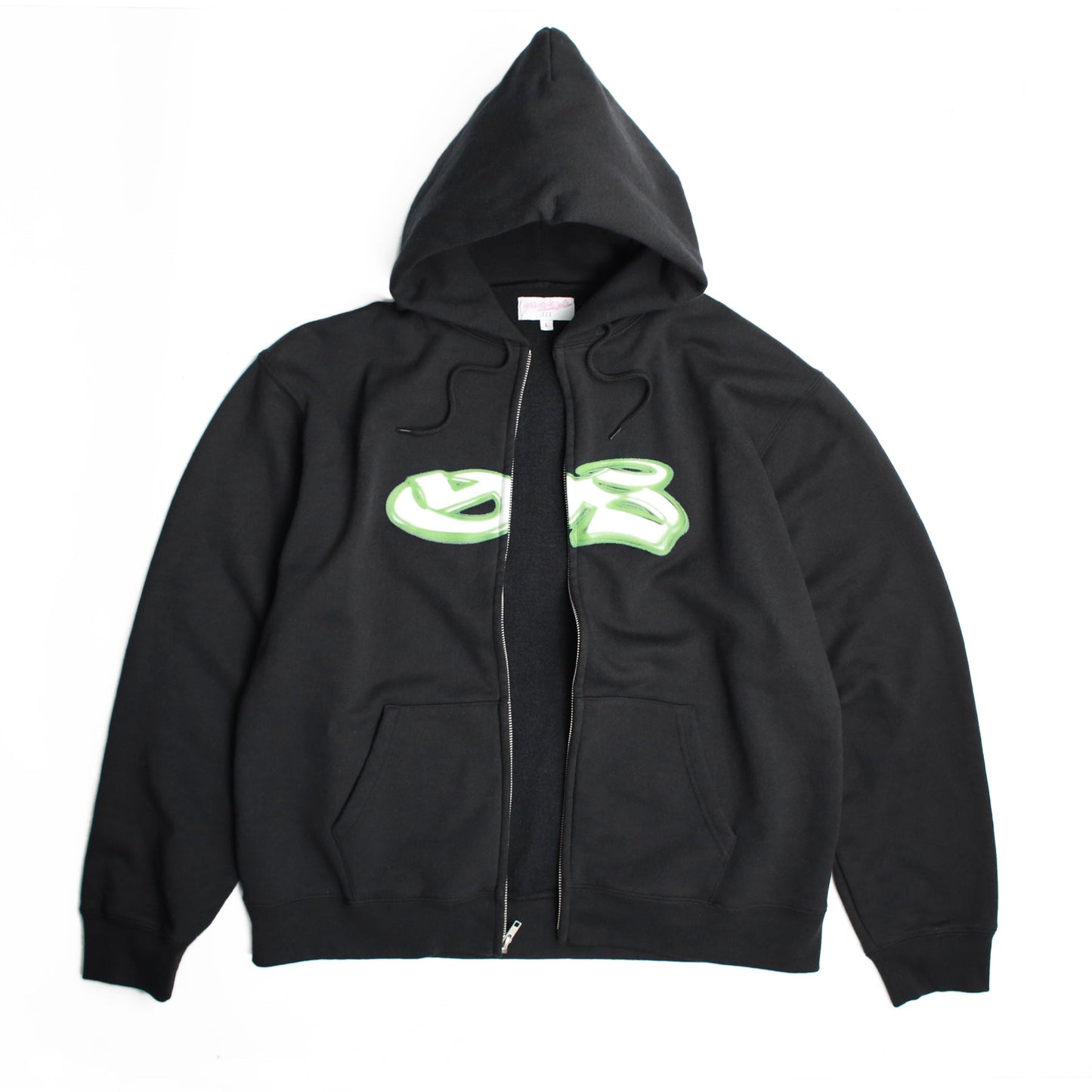 YS Spray Zip Hoodie - Black