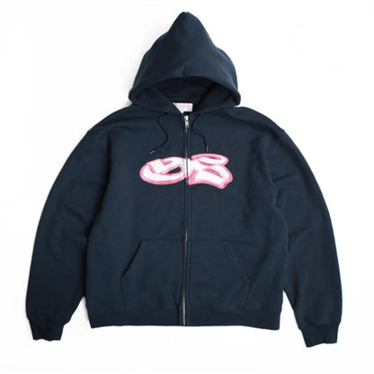 YS Spray Zip Hoodie - Navy