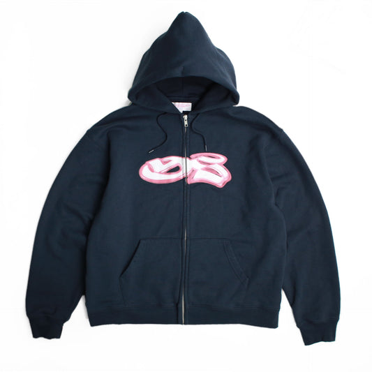 YS Spray Zip Hoodie - Navy