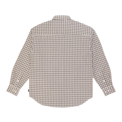 Supper Button Up Shirt - Beige / Black