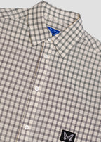 Supper Button Up Shirt - Beige / Black