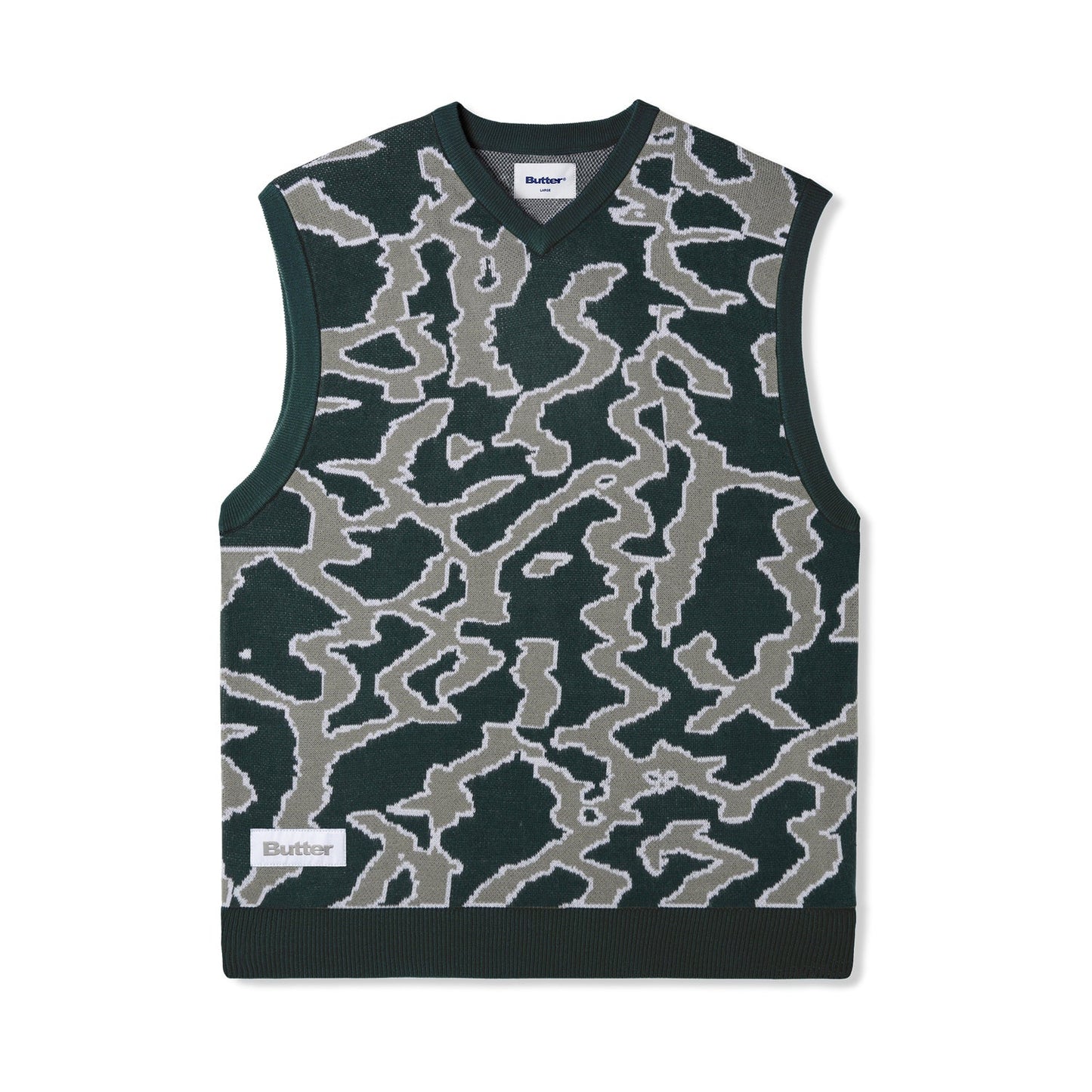 Surge Knitted Vest - Forrest