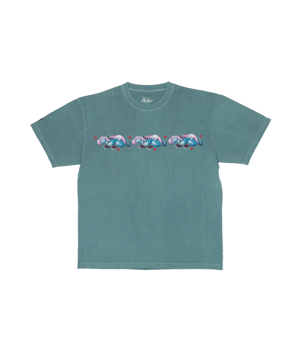 Love Beast Tee - Eucalyptus