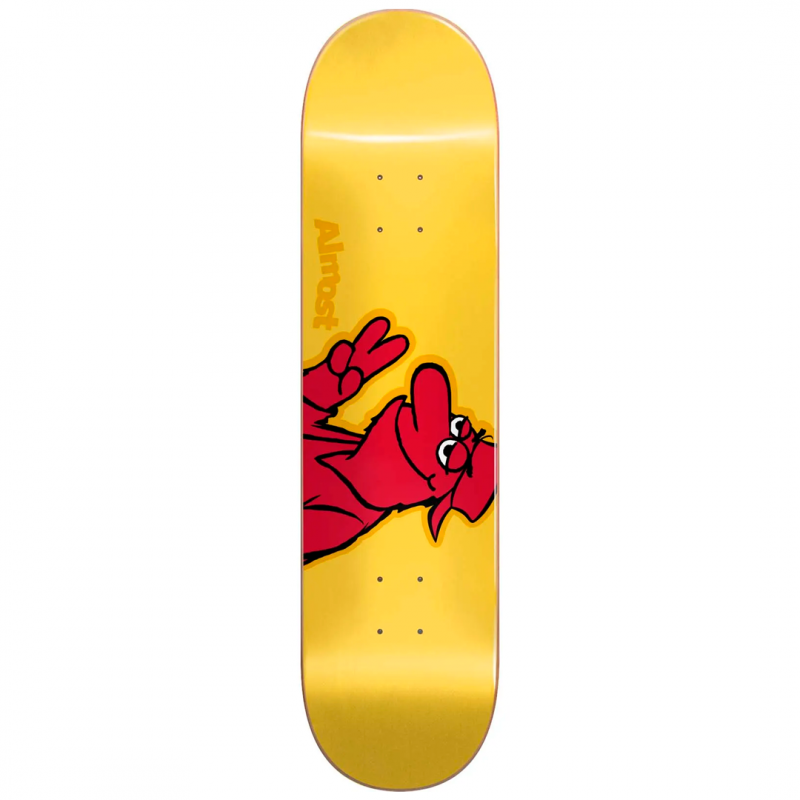 Red Head Deck - Yellow