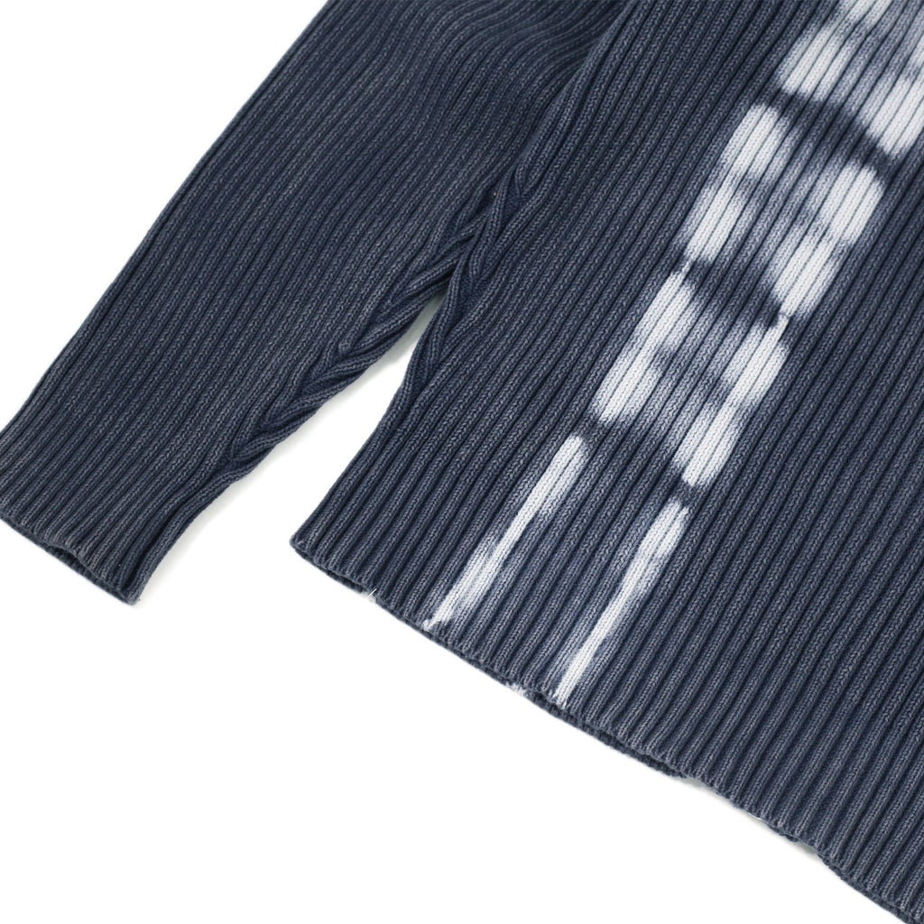 Tiedye Full Zip - Navy