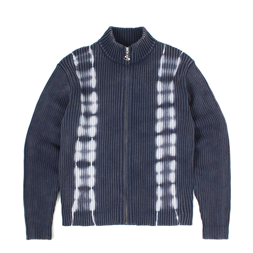 Tiedye Full Zip - Navy