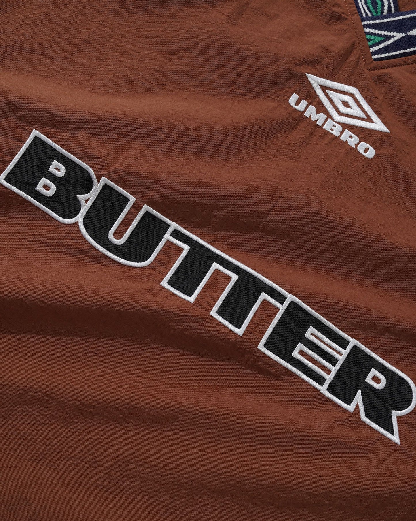 Butter® X Umbro Training Pullover - Chocolate / Tan