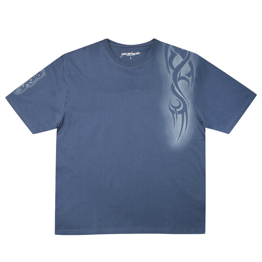 Tribal Fade Tee - Navy