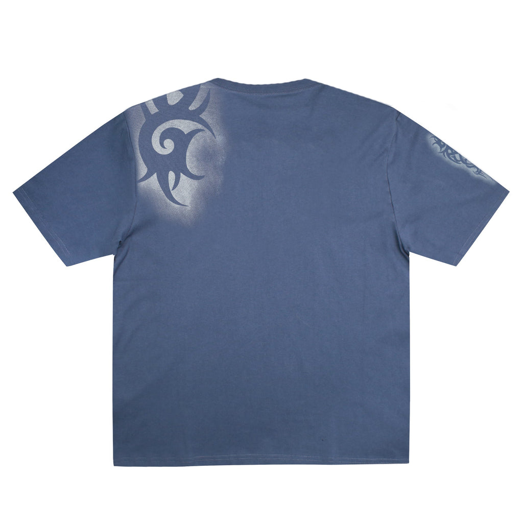 Tribal Fade Tee - Navy