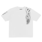 Tribal Fade Tee - White