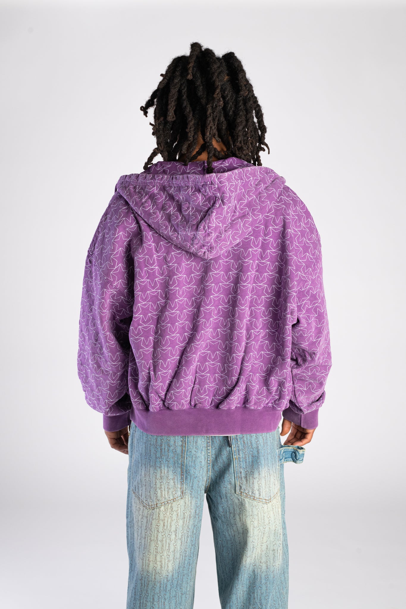 Stingwater All Star Zip Up Hoodie - 
Purple