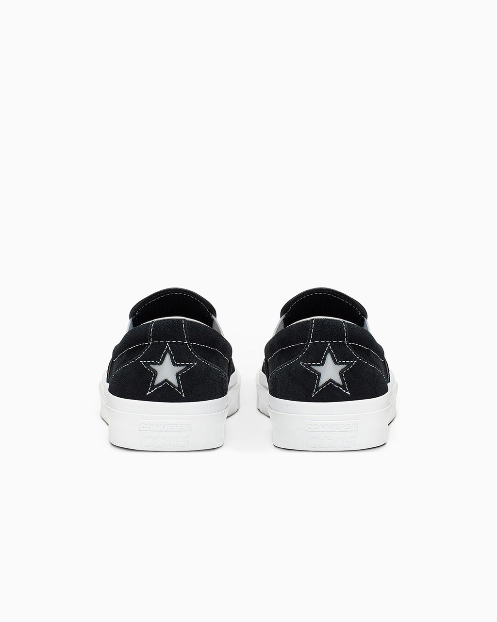 CONS One Star CC Slip On - Black / White