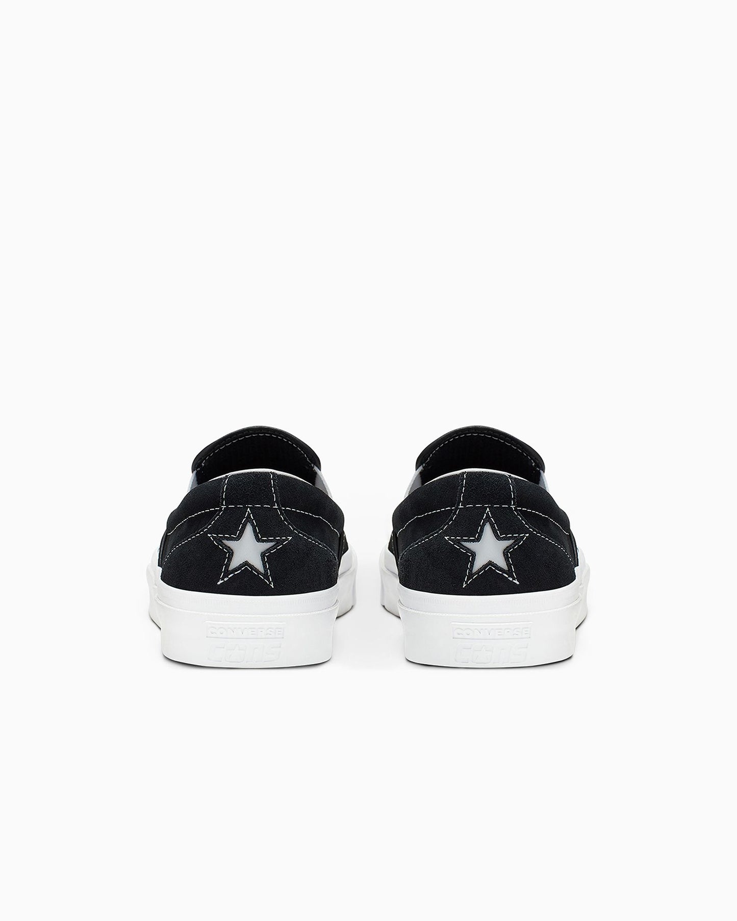 CONS One Star CC Slip On - Black / White