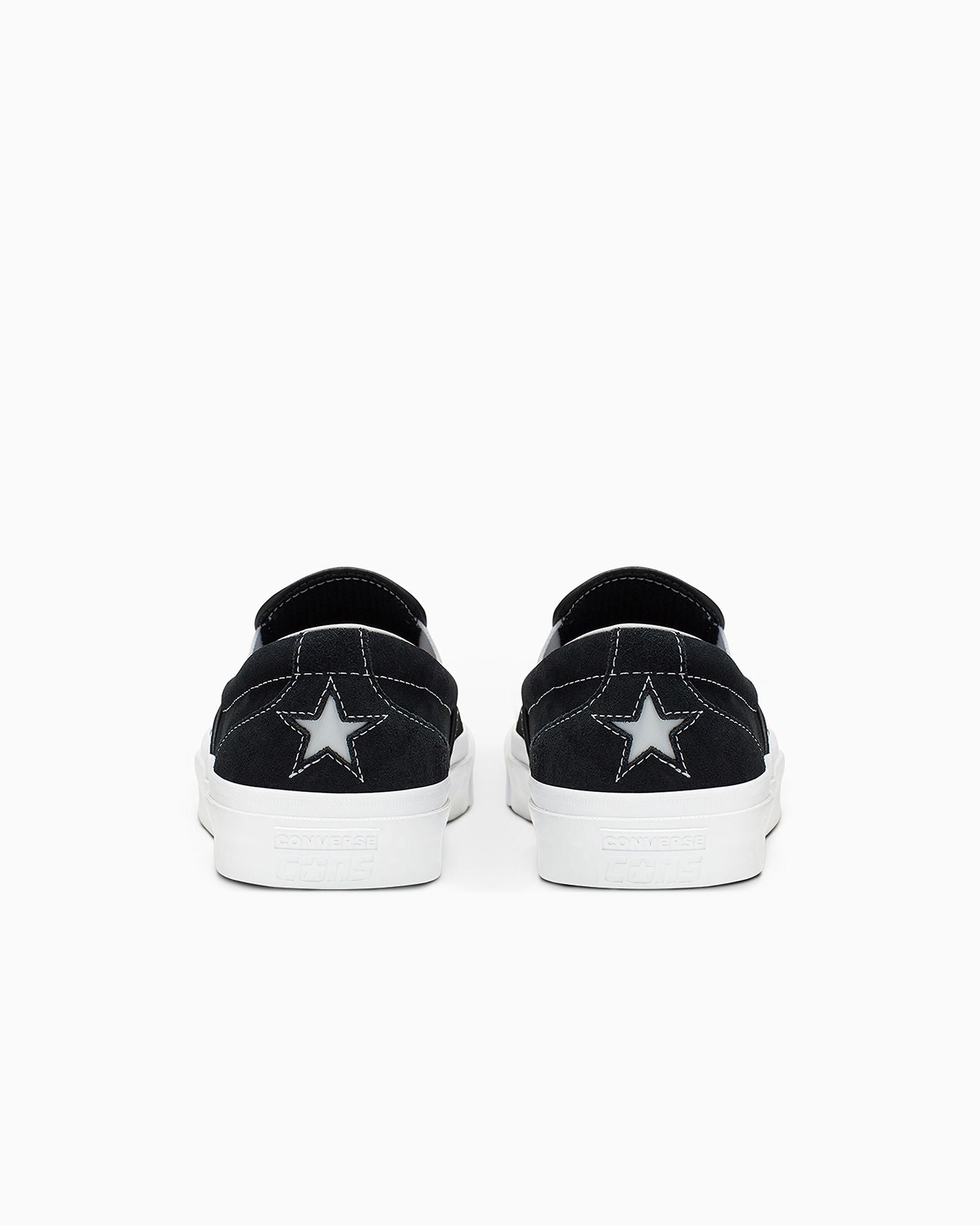 CONS One Star CC Slip On - Black / White