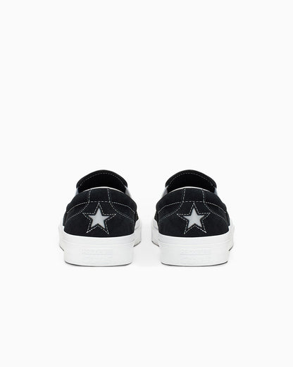CONS One Star CC Slip On - Black / White
