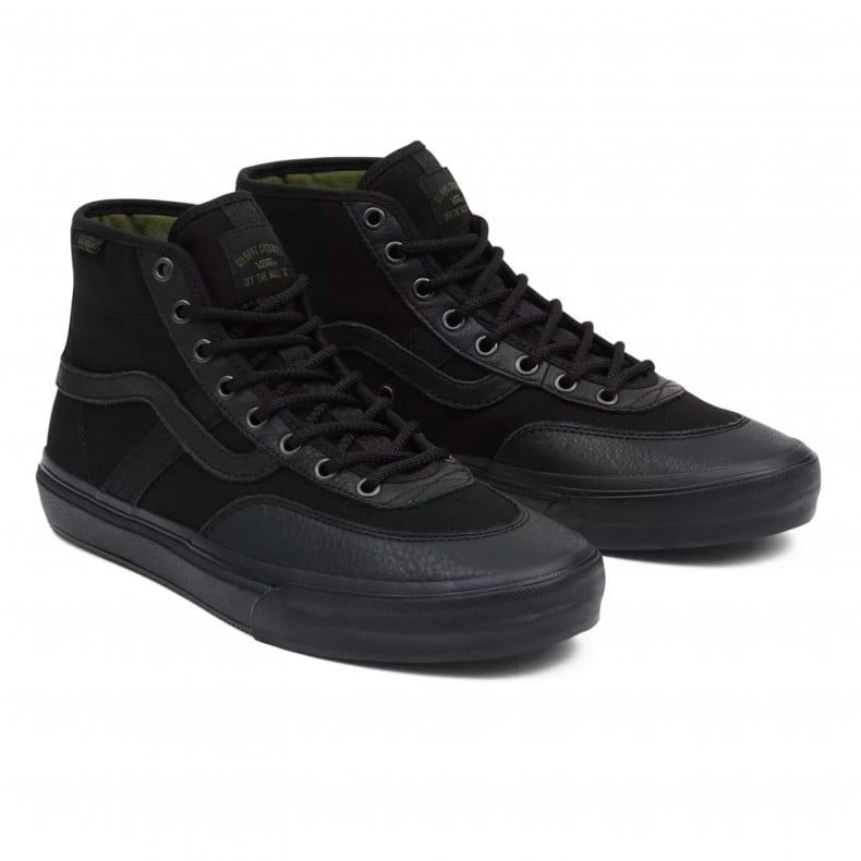 Crockett High Butter Leather - Black / Black