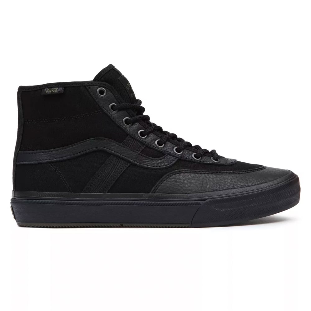 Crockett High Butter Leather - Black / Black