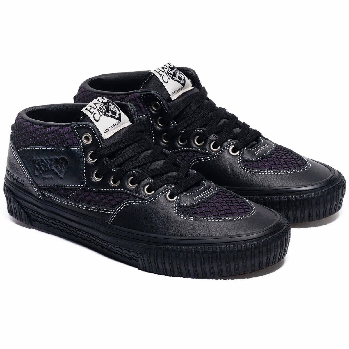 Vans x Pass~Port Skate Half Cab - Black / Purple