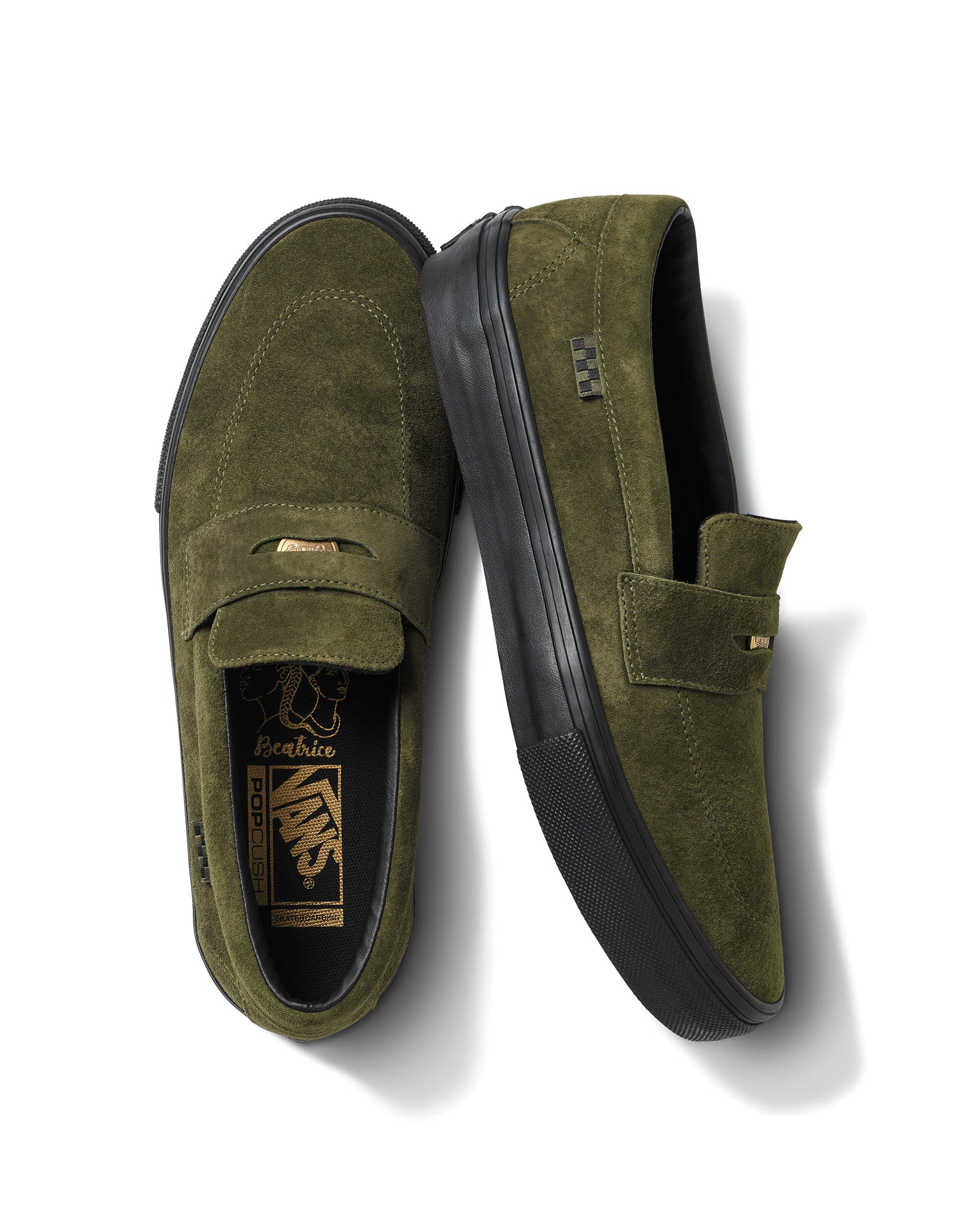 Vans Shoes Skate Style 53 x Beatrice Domond - Dark Olive