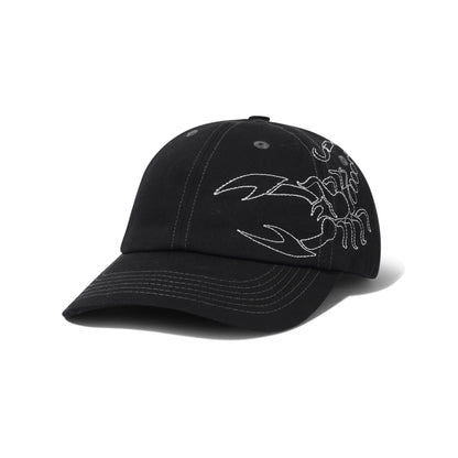 Scorpion 6 Panel Cap - Black