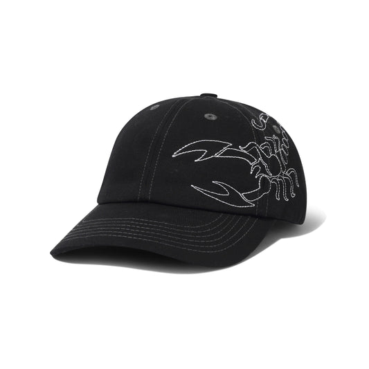 Scorpion 6 Panel Cap - Black