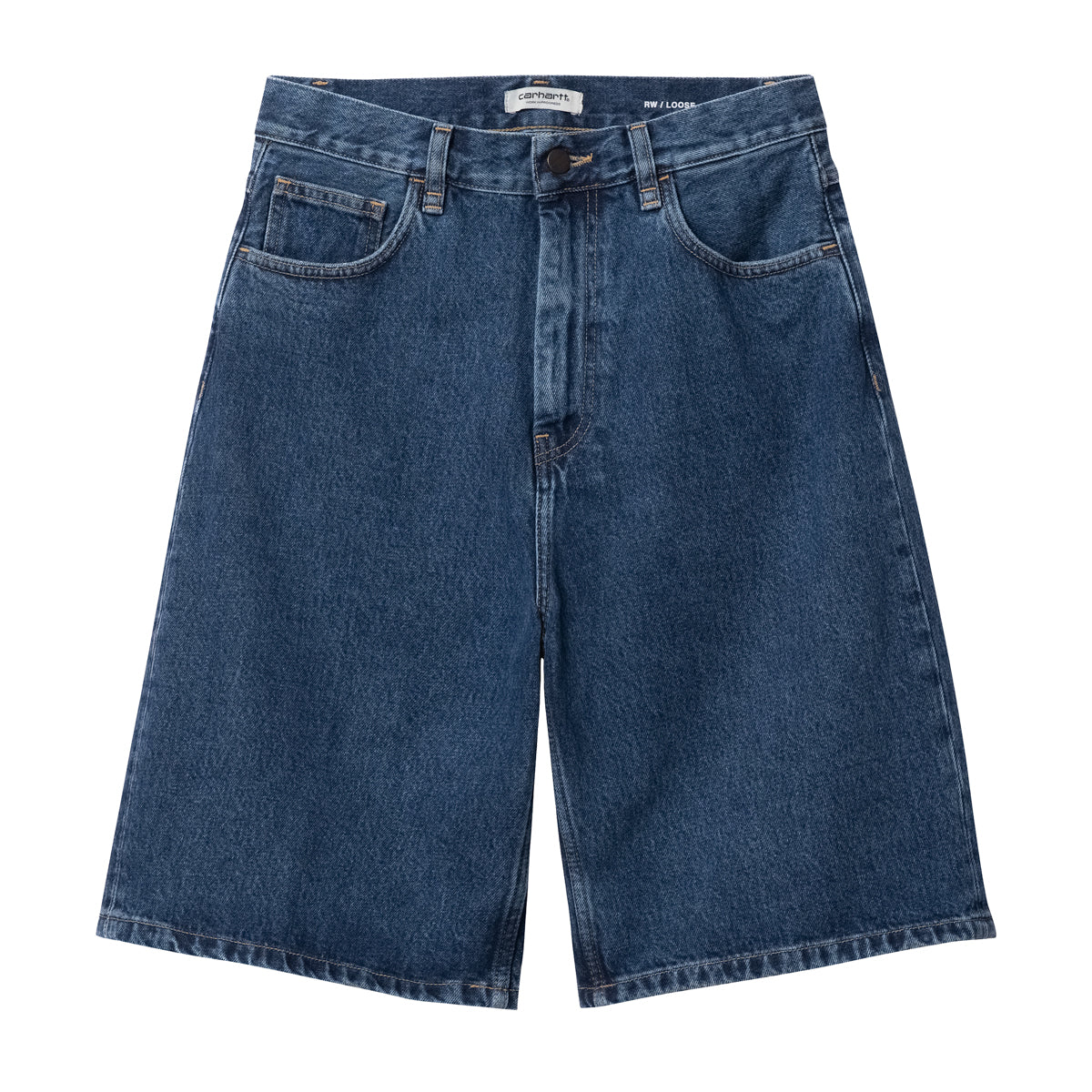 W' Brandon Short - Blue (Stone Washed)