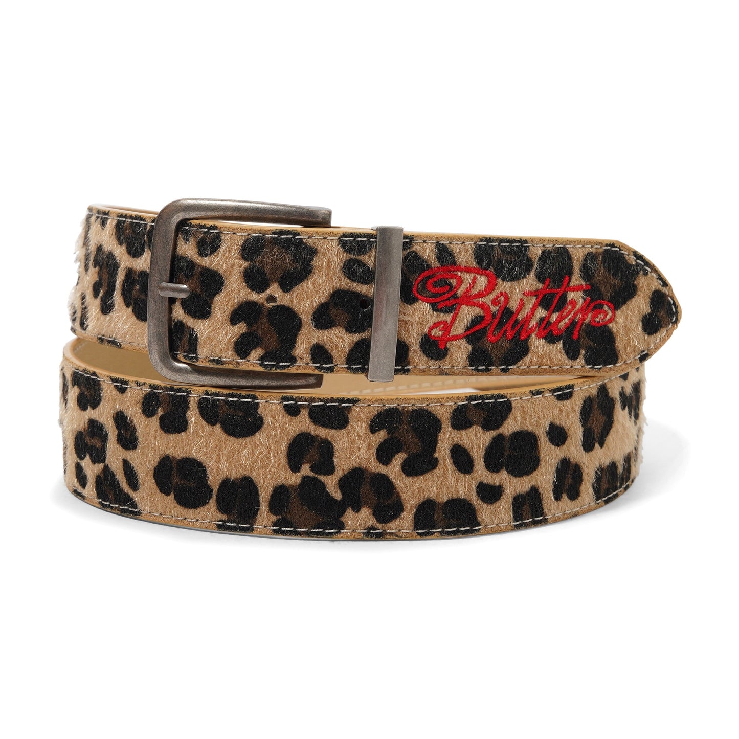 Animal Hide Belt - Leopard