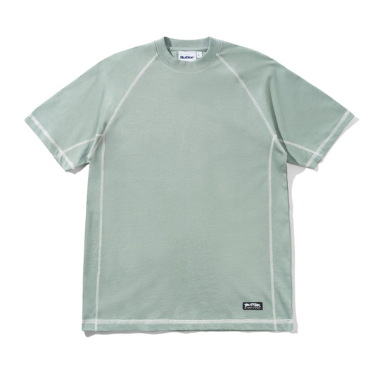 Cliff Contrast Tee - Dull Mint