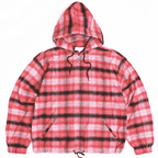 Tartan Fullzip Hoodie - Red