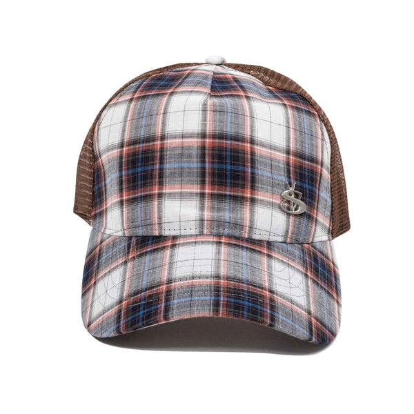 Phantasy Plaid Cap - Brown
