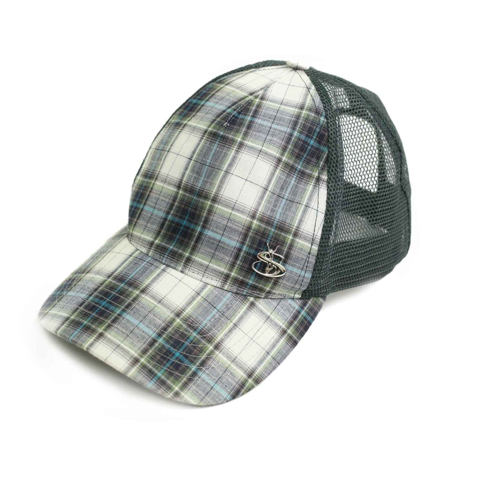 Phantasy Plaid Cap - Green