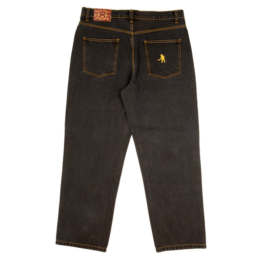 Workers Club Denim Jeans - Washed Black