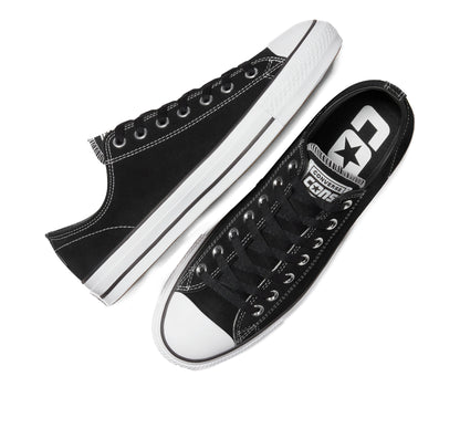 Chuck Taylor All Star Pro Suede OX - Black / Black / White