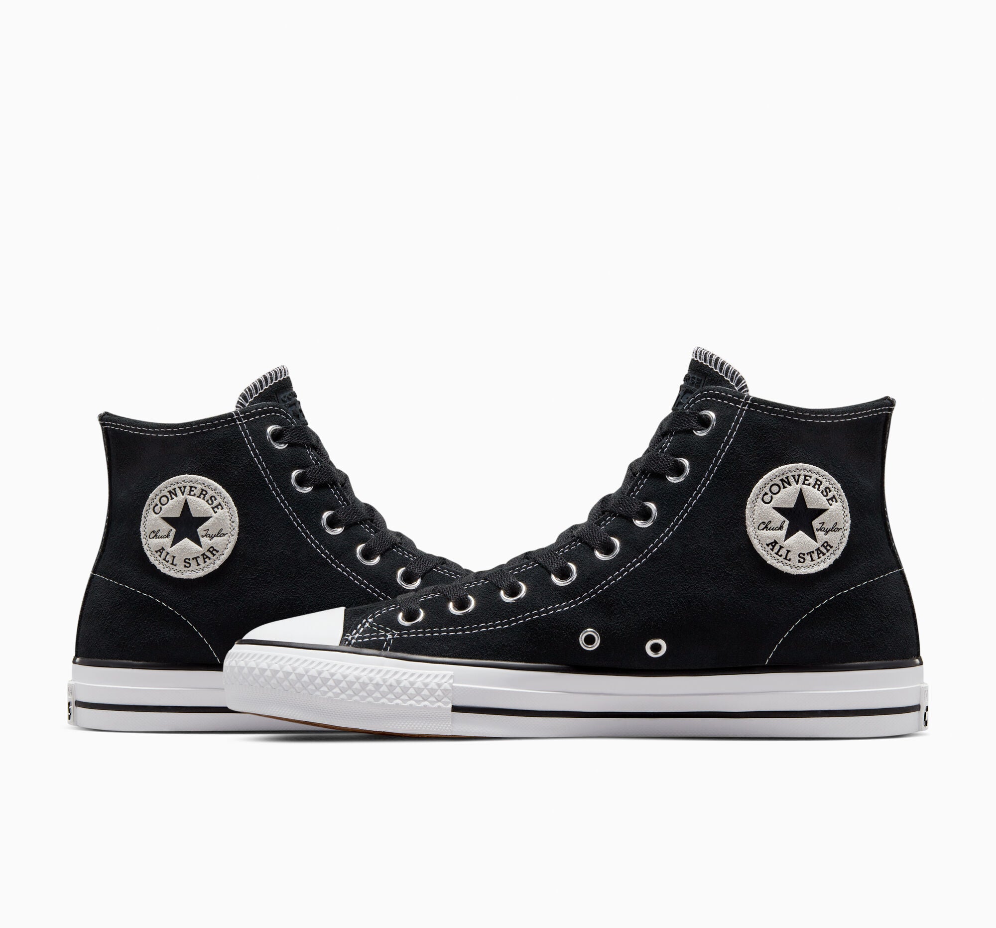 Converse CONS Chuck Taylor All Star Pro Suede Hi Black White Cybercafe Skateshop