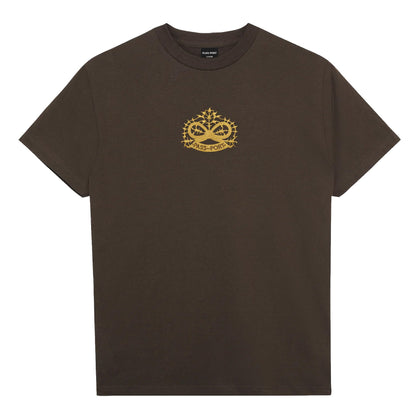 Sterling Embroidery Tee - Bark